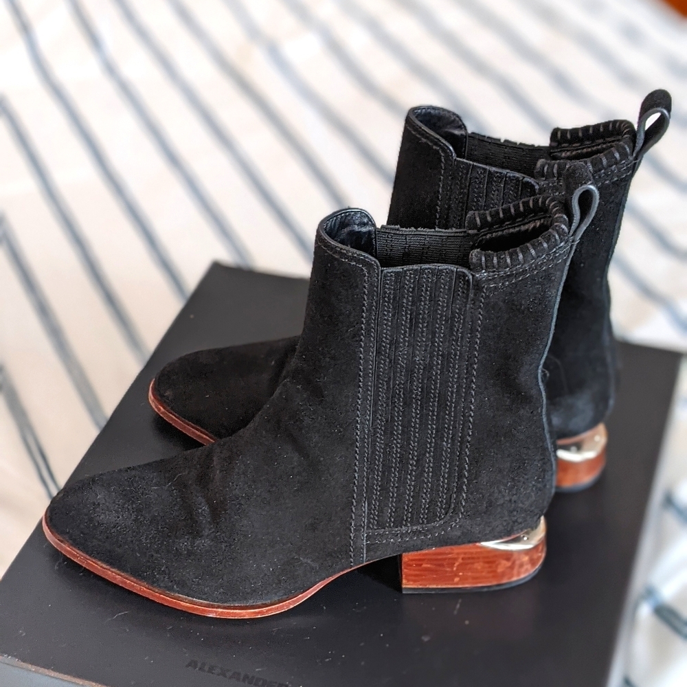Alexander Wang Anouck Suede Chelsea Boot EU 37
